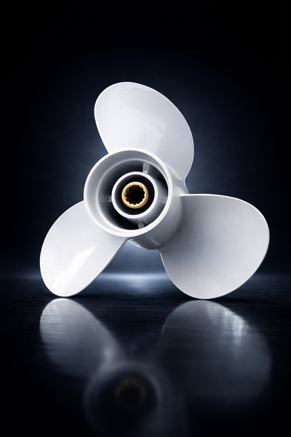 FORCE Aluminum Propeller 11 X 15 Pitch RH 13 Spline Tooth for Yamaha Outboard 40 HP/45 HP/50 HP/55 HP Boat Motor Engine Parts