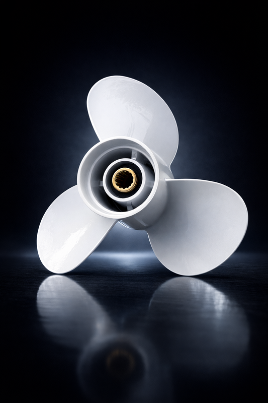 FORCE Aluminum Propeller 11 X 15 Pitch RH 13 Spline Tooth for Yamaha Outboard 40 HP/45 HP/50 HP/55 HP Boat Motor Engine Parts