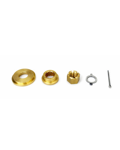 FORCE Aluminum Propeller V6 14 1/2 X 19 Pitch RH 15 Spline Tooth for Mercury Outboard 150 HP/175 HP/200 HP/220 HP/225 HP/250 HP Boat Motor Engine Parts, Hardware Install Kit fit included